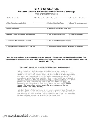 Fill a Valid Georgia 3907 Template